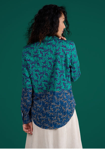 CHEMISE CHEMI LEO VERT