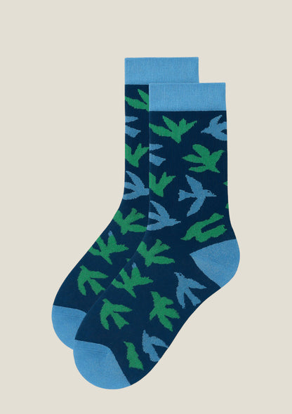 CHAUSSETTES CHOCE ENVOL BLEU