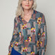BLOUSE CHOLO MOSAIQUE MULTICOLORE