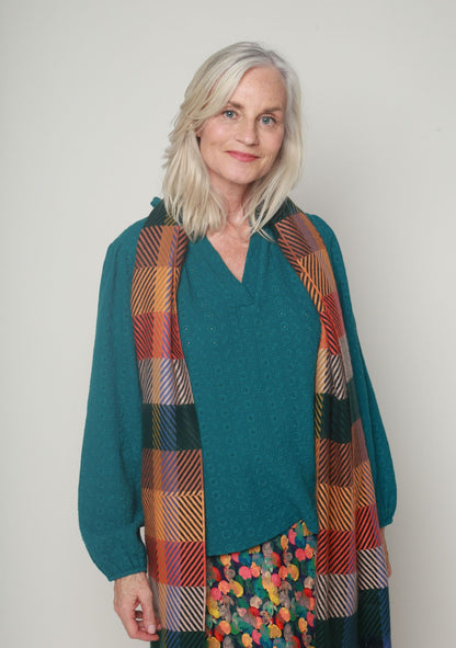 ÉTOLE ECOSSAIS ORANGE