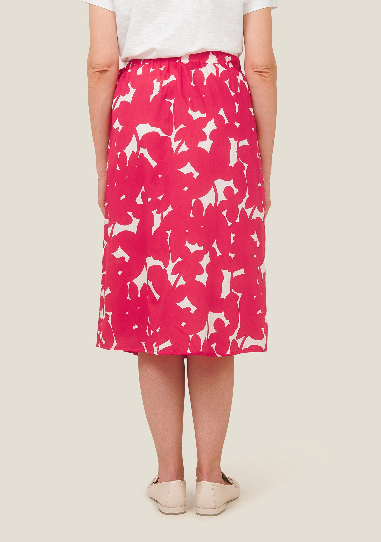 JUPE JAM OMBRES ROUGE