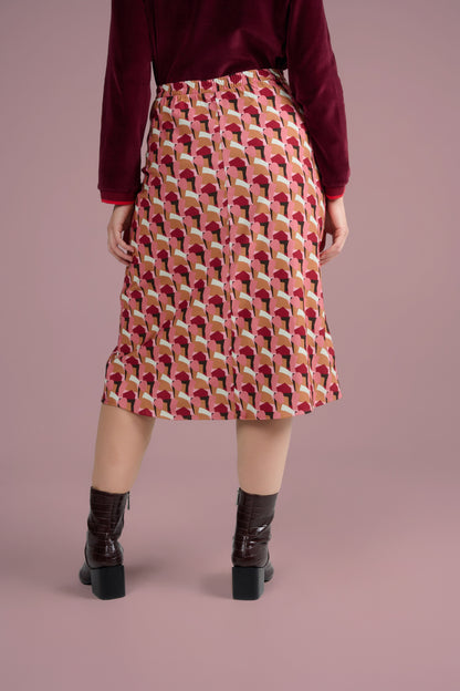 JUPE JARDI BATTLE ROSE