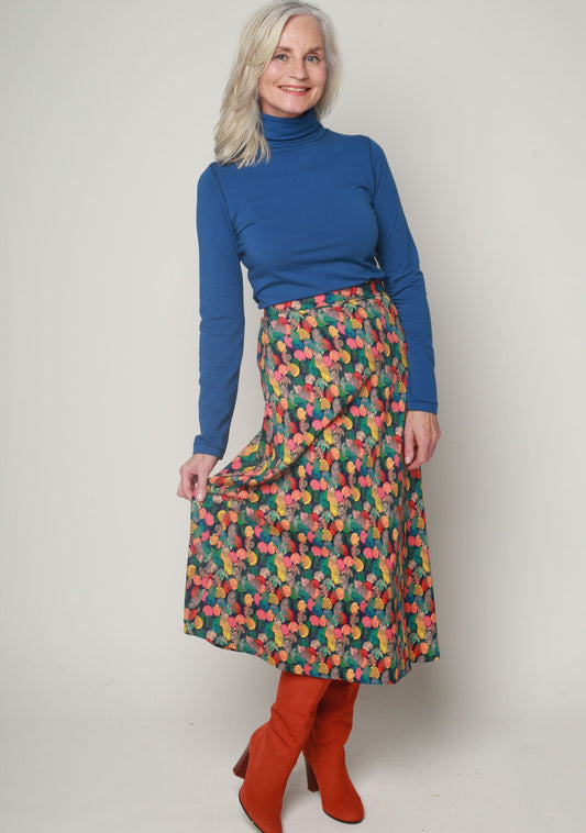 JUPE JINOL BERLINGOT ORANGE
