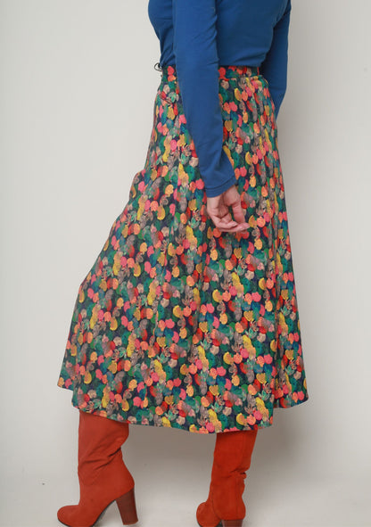JUPE JINOL BERLINGOT ORANGE