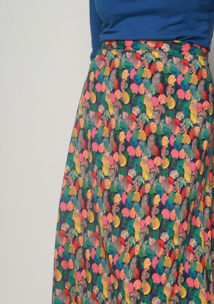 JUPE JINOL BERLINGOT ORANGE