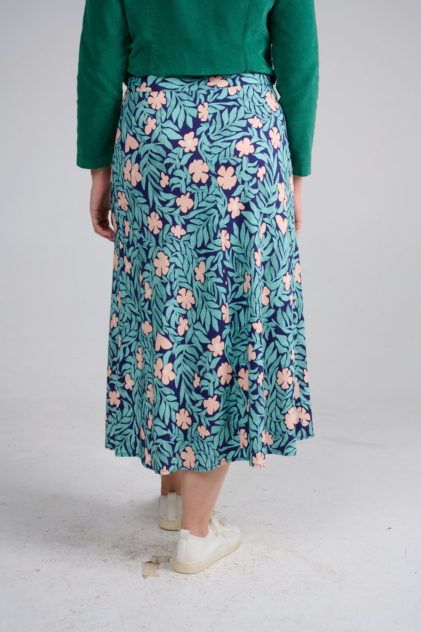 JUPE JINOL JARDIN ROSE