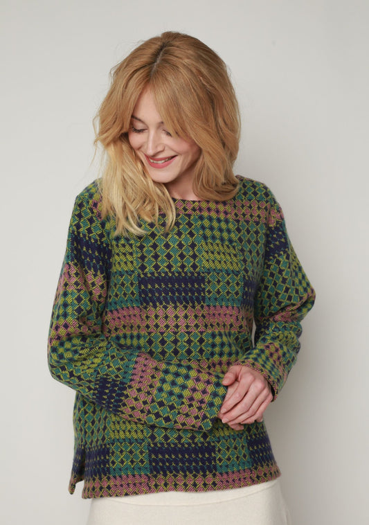 PULL PABLO FAIENCE ANIS