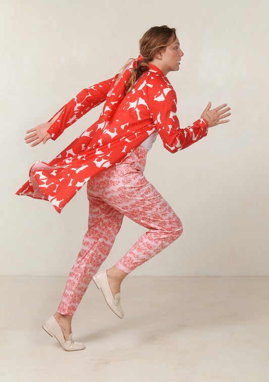 PANTALON PAKO CITY ROUGE