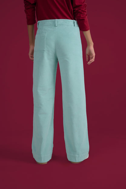 PANTALON PELIN UNI CIEL