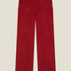 PANTALON PELIN UNI BORDEAUX