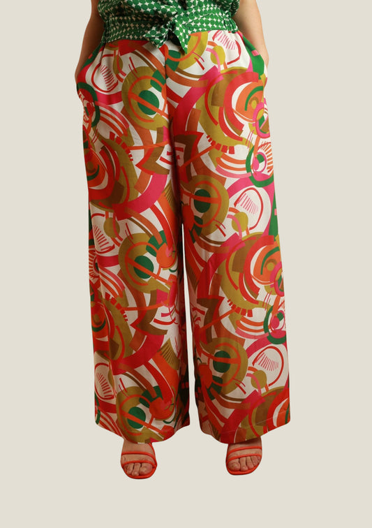 PANTALON PINGE MANEGE ROUGE