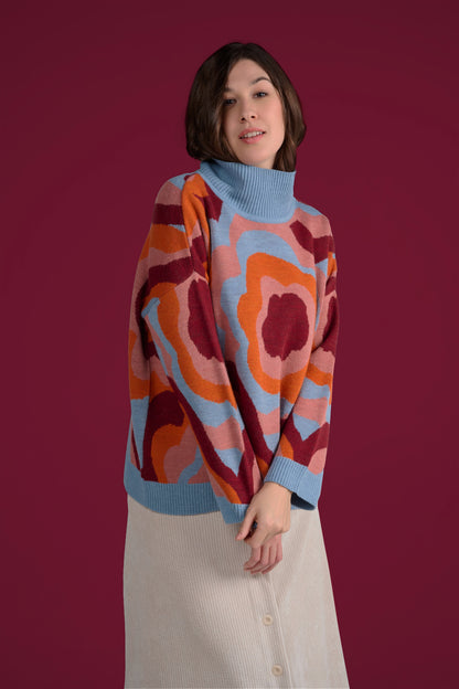 PULL POLUX FLOWERPOWER ORANGE