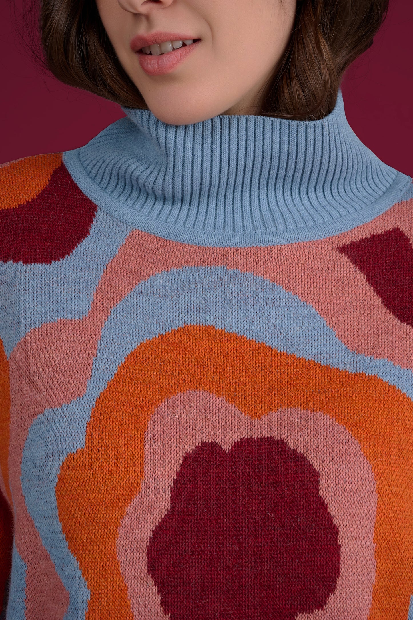 PULL POLUX FLOWERPOWER ORANGE