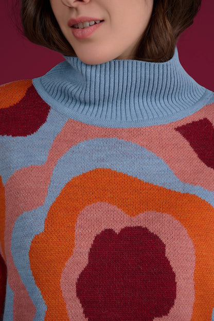 PULL POLUX FLOWERPOWER ORANGE