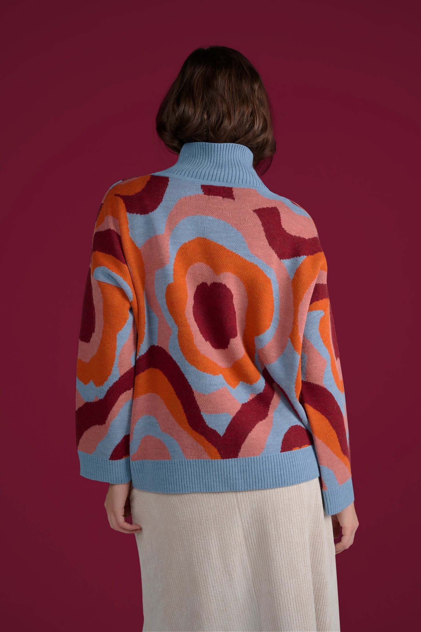 PULL POLUX FLOWERPOWER ORANGE