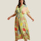 ROBE RAIDA PAPIER JAUNE