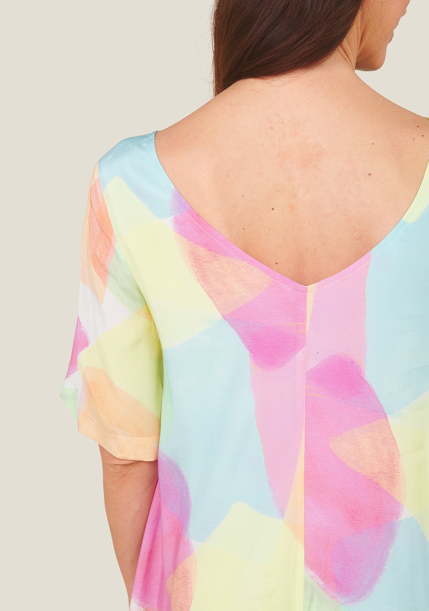 ROBE RASAH ARLEQUIN ROSE