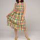 ROBE RAZZIA VICHY MULTICOLORE