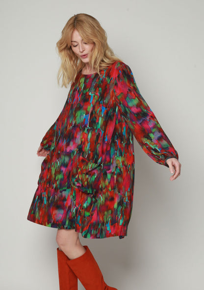 ROBE RDDEU PIGMENT MULTICOLORE