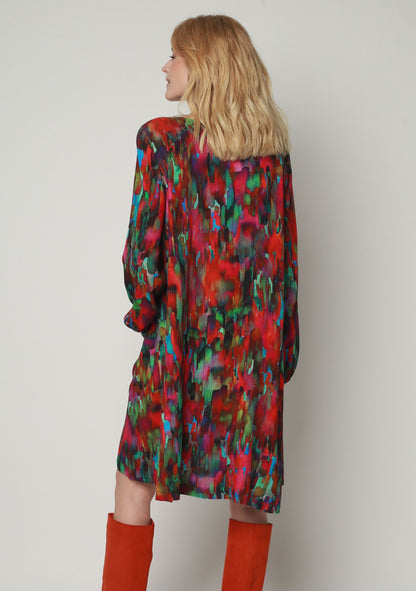 ROBE RDDEU PIGMENT MULTICOLORE