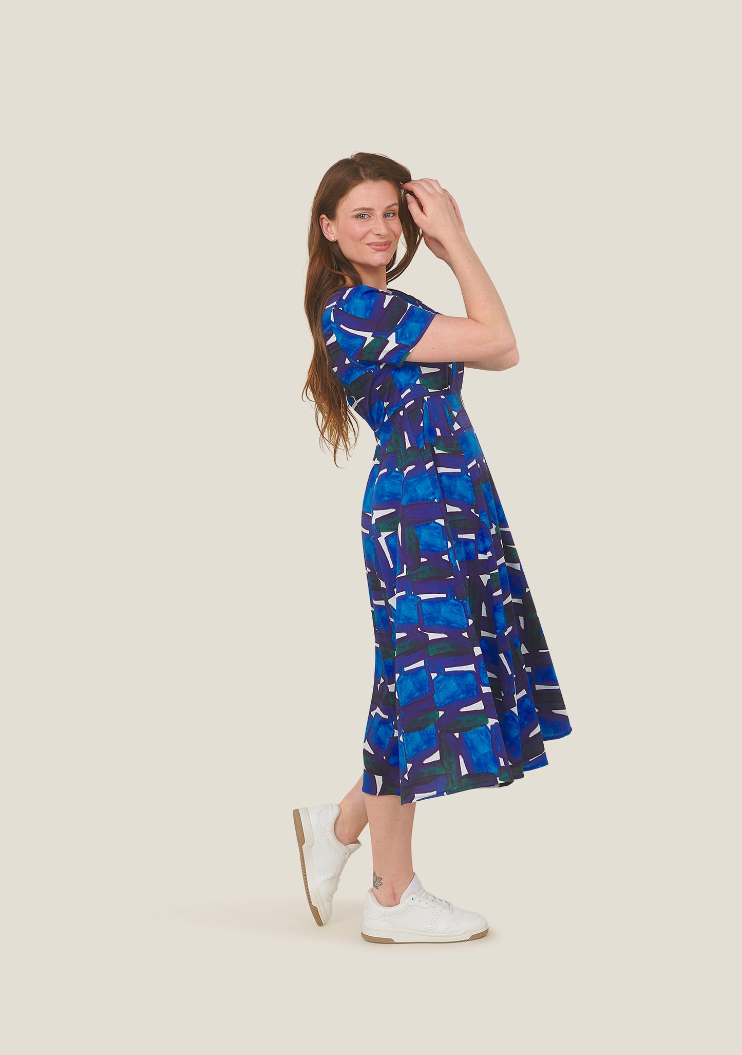 ROBE RECTO CAIRN BLEU