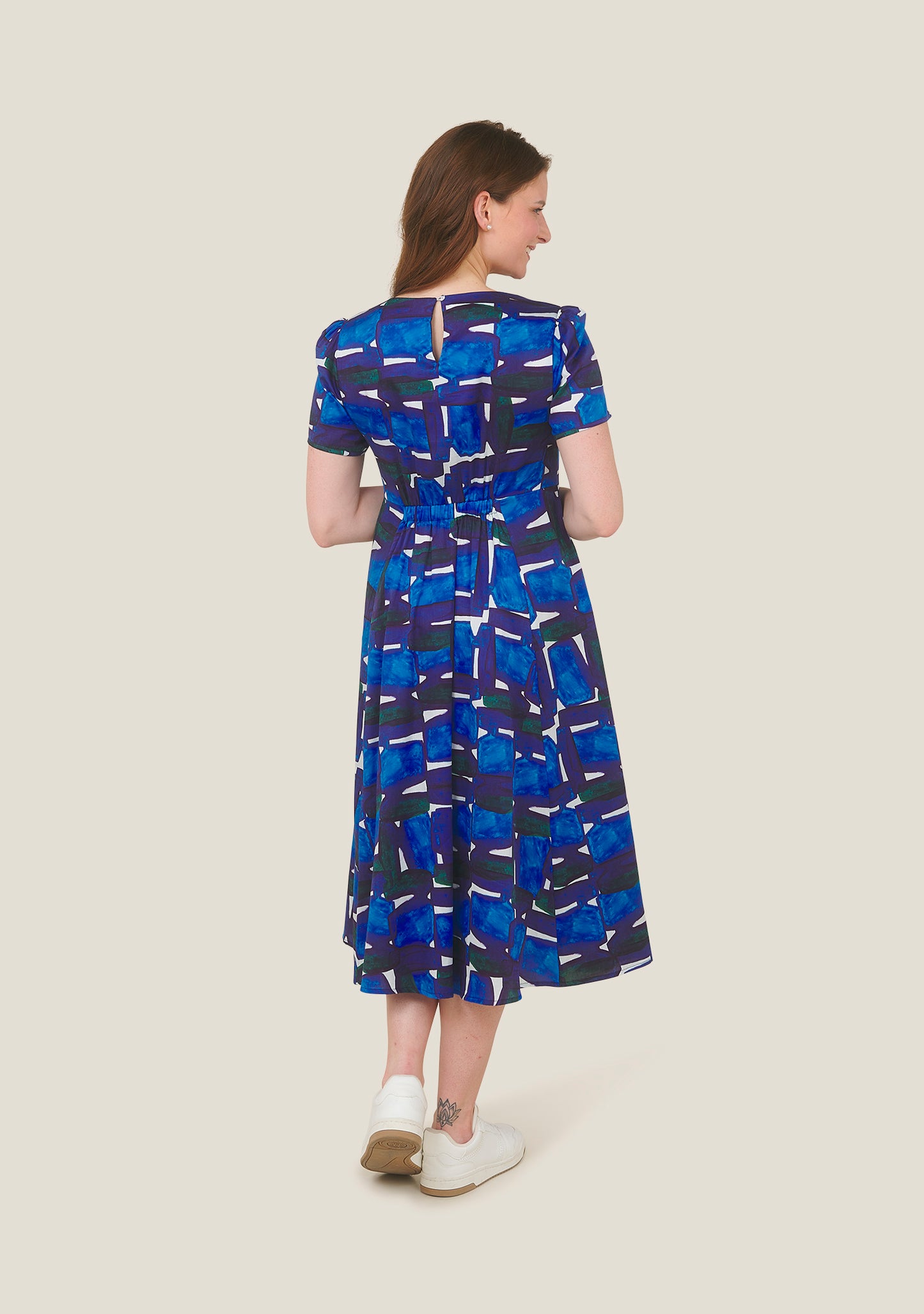 ROBE RECTO CAIRN BLEU
