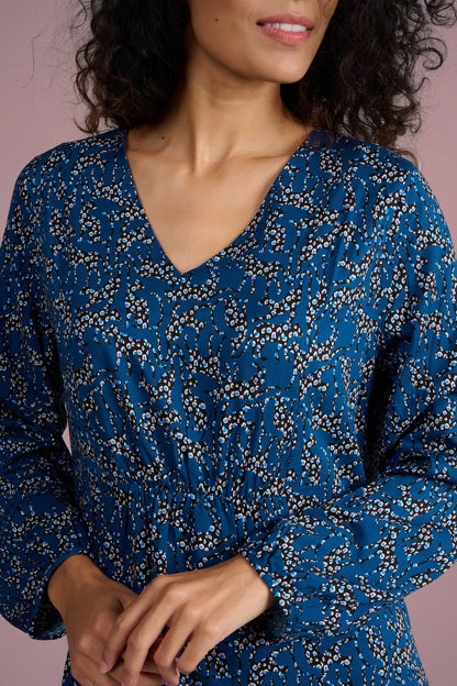 ROBE REGLISSE LEO BLEU