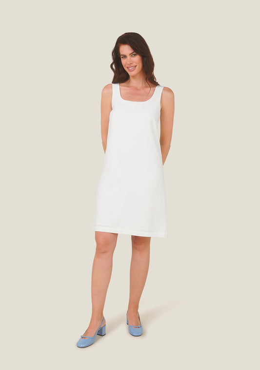 ROBE ROBIAS UNI ECRU