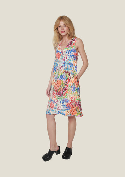 ROBE ROUDO GARDEN MULTICOLORE