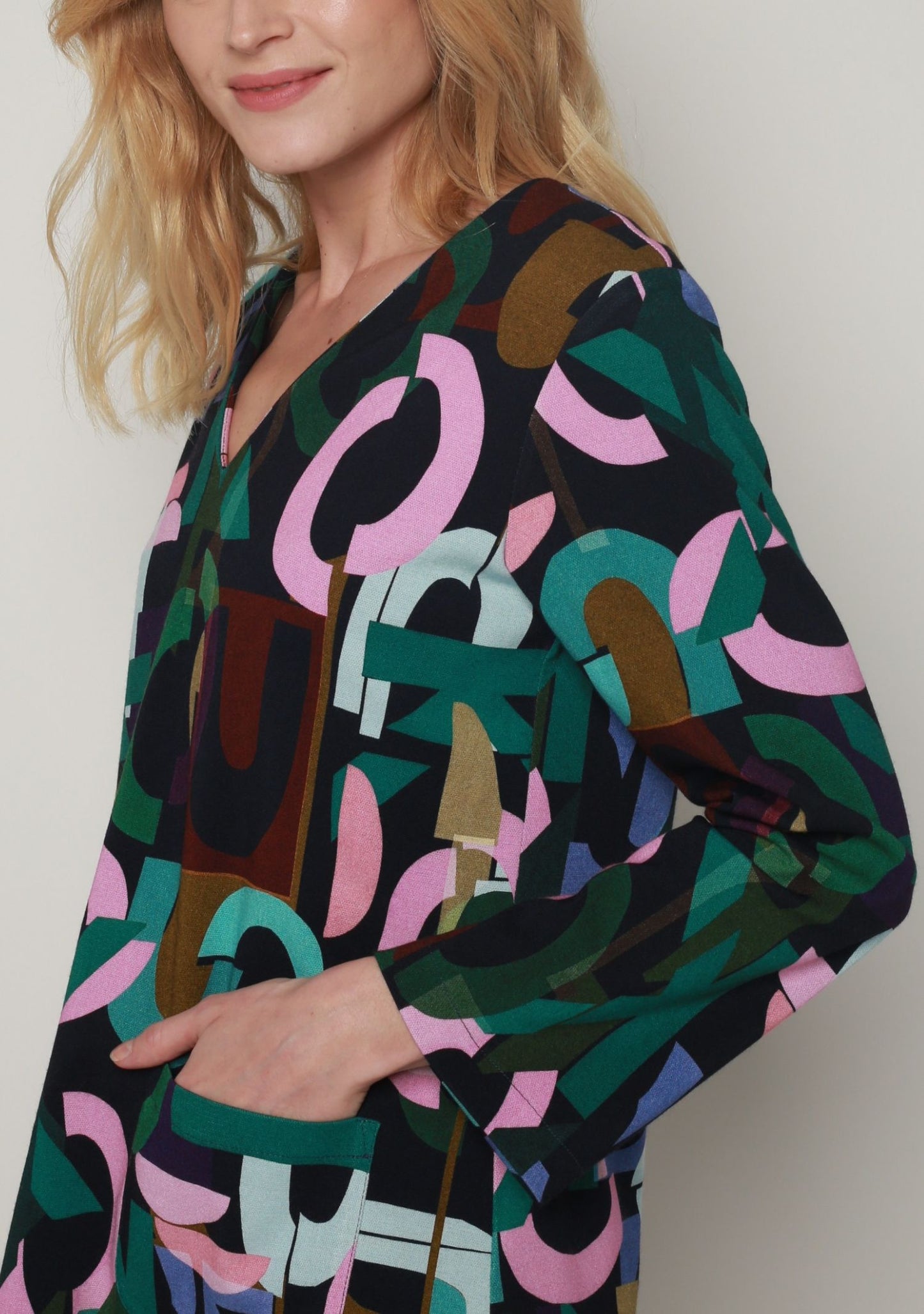 ROBE ROUGI ALPHABET VERT