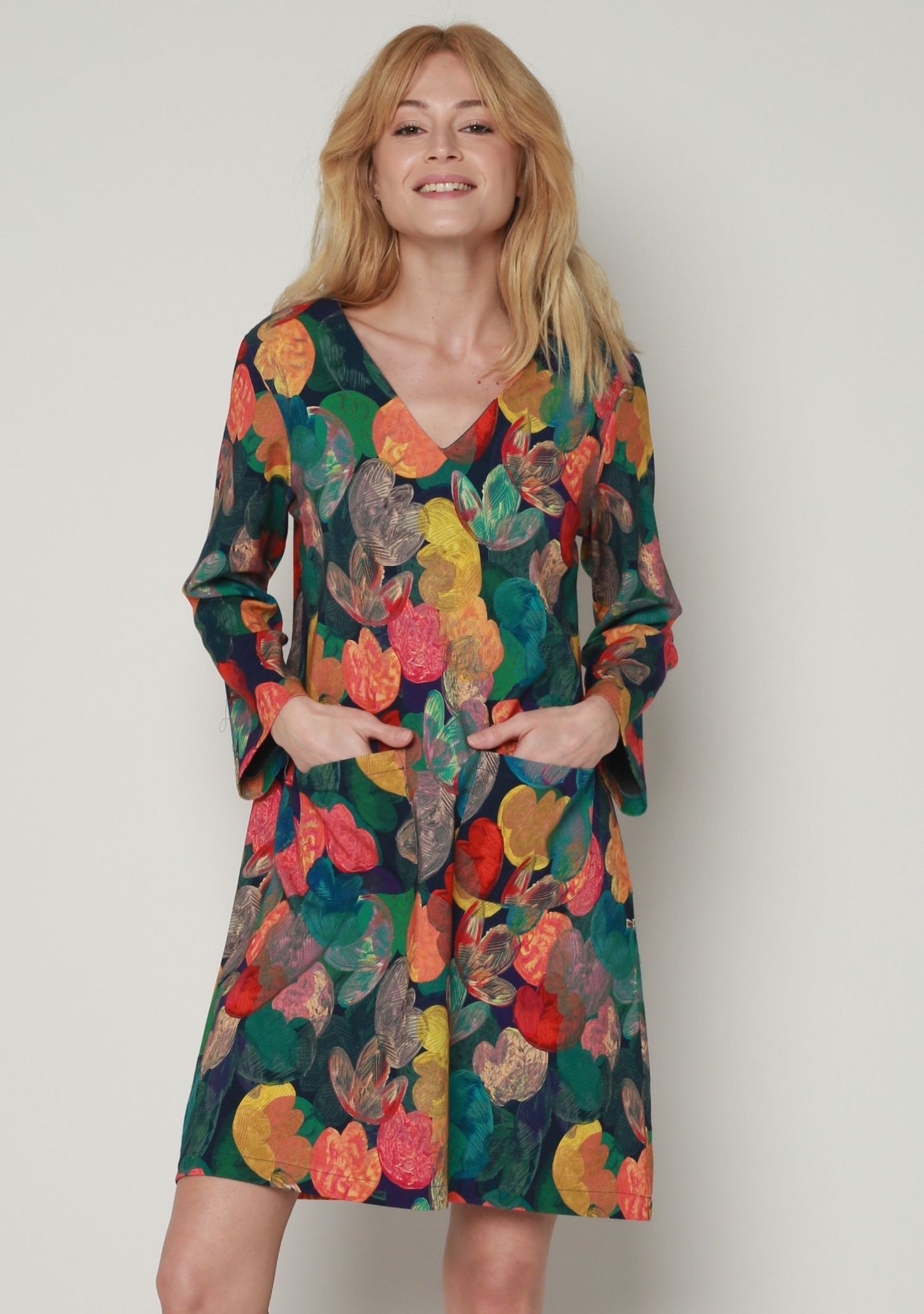 ROBE ROUGI BERLINGOT ORANGE