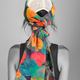 FOULARD FIVER BERLINGOT ORANGE