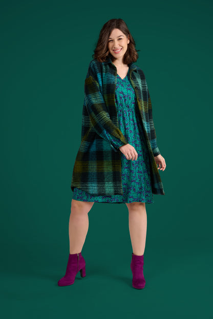 SUR CHEMISE SOMI UNI CARREAUX