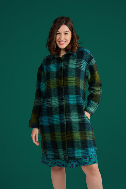 SUR CHEMISE SOMI UNI CARREAUX