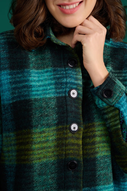 SUR CHEMISE SOMI UNI CARREAUX