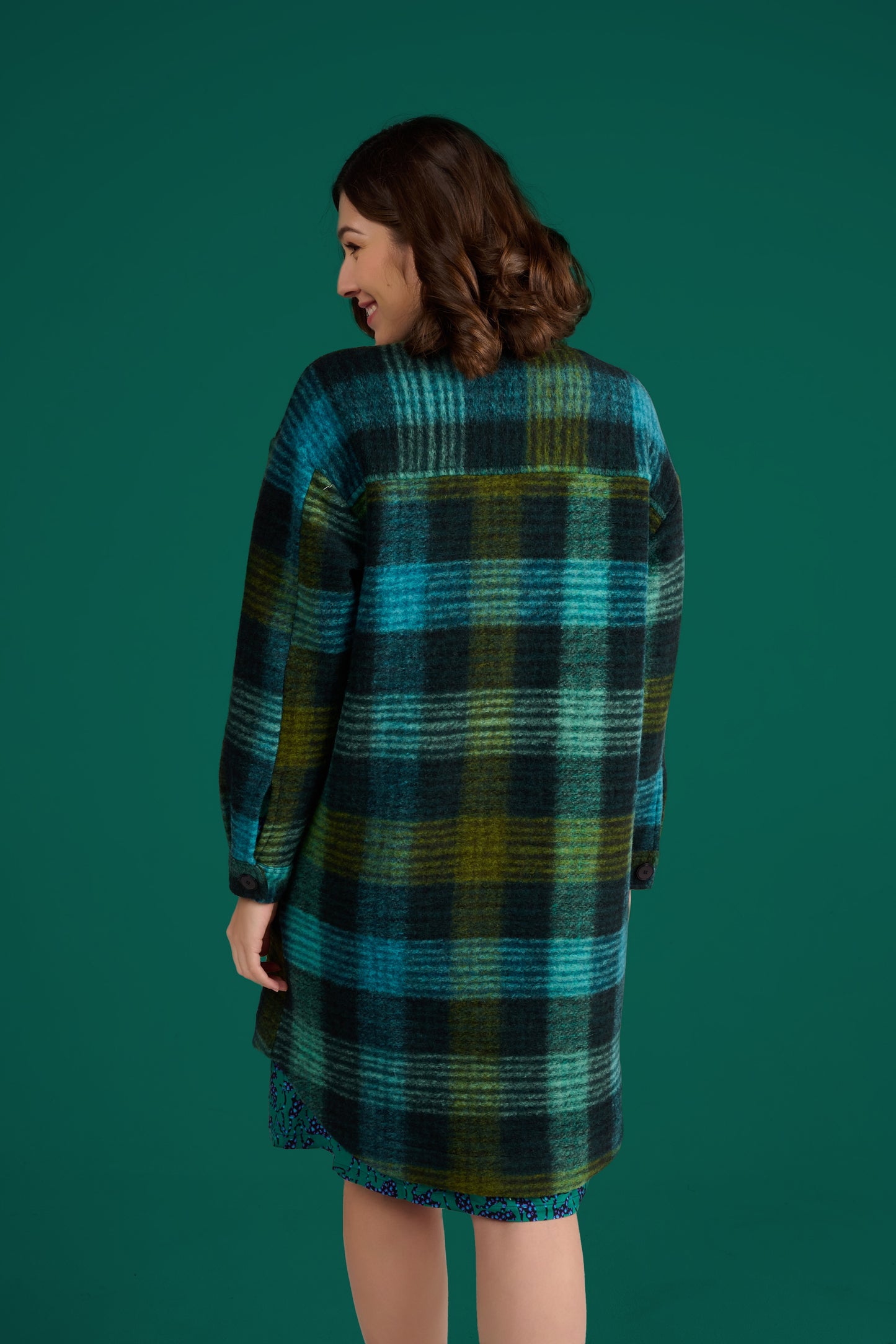 SUR CHEMISE SOMI UNI CARREAUX