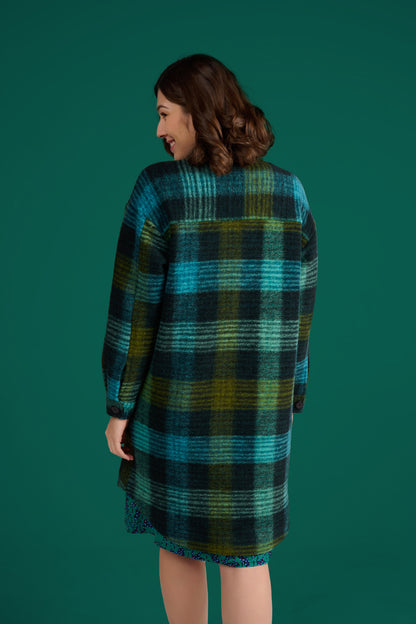 SUR CHEMISE SOMI UNI CARREAUX