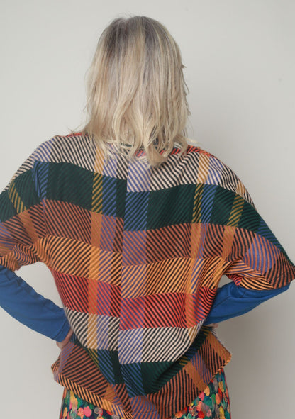 PULL SOUBI ECOSSAIS ORANGE