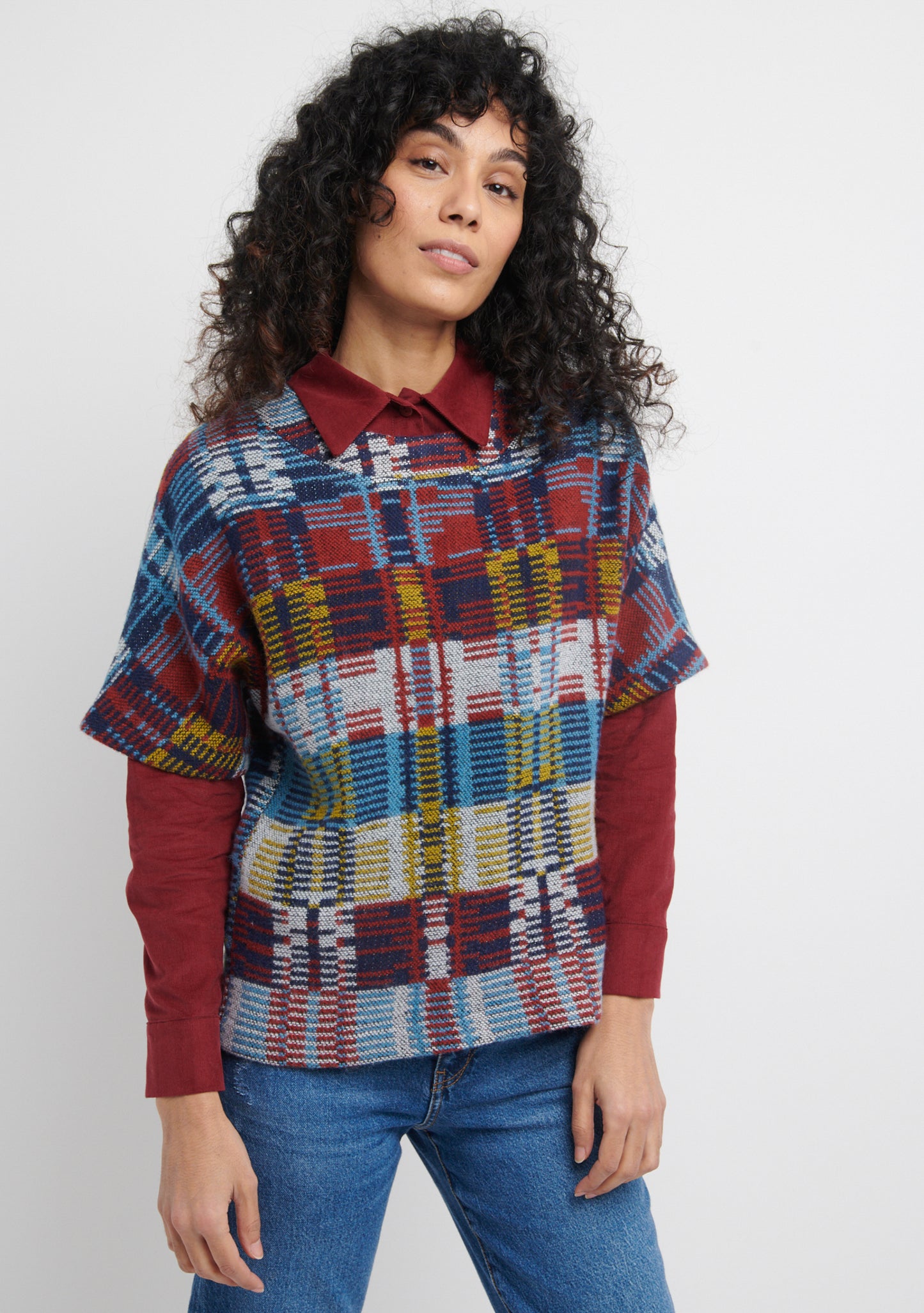 PULL SOUBI LIGNES BLEU