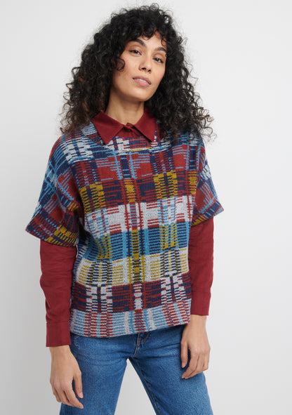 PULL SOUBI LIGNES BLEU