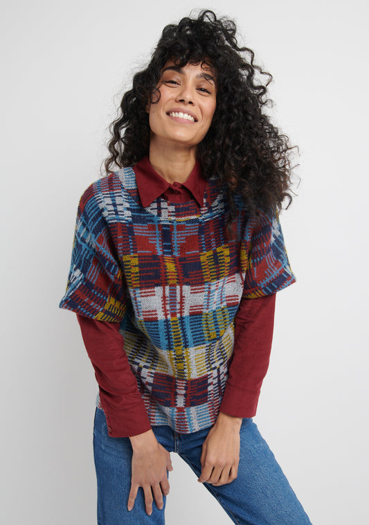 PULL SOUBI LIGNES BLEU