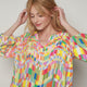 BLOUSE TAIKO COLORAMA MULTICOLORE