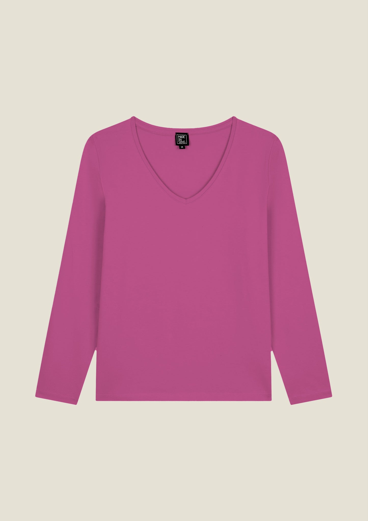 TEE-SHIRT TECOV UNI FRAMBOISE