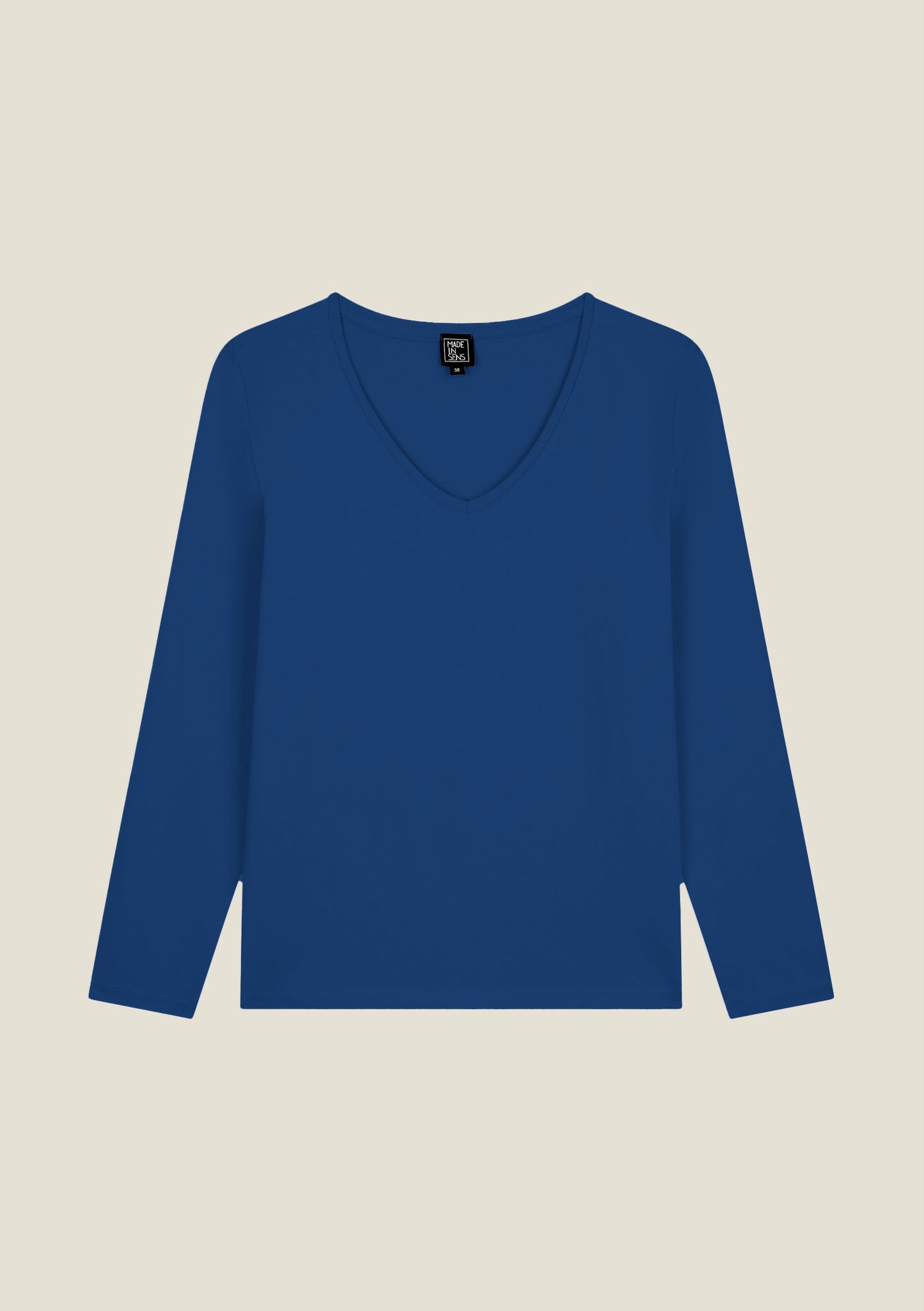 TEE SHIRT TECOV UNI BLEU
