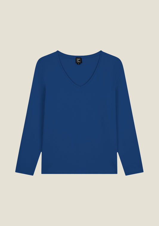 TEE SHIRT TECOV UNI BLEU