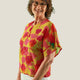 BLOUSE TERRE JOUR D'ÉTÉ ROSE