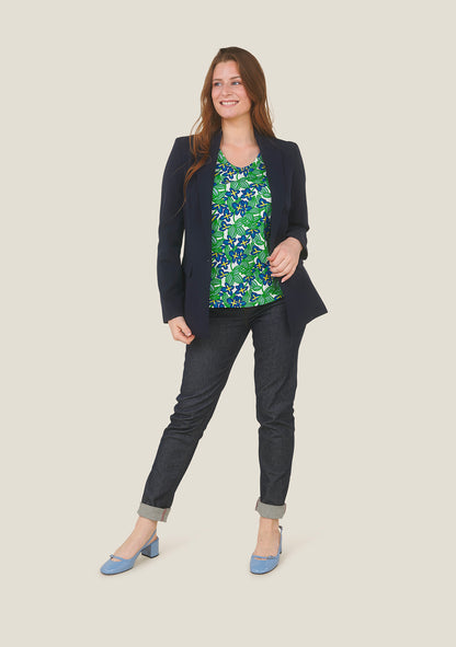 TEE SHIRT TOCHE BOSQUET VERT