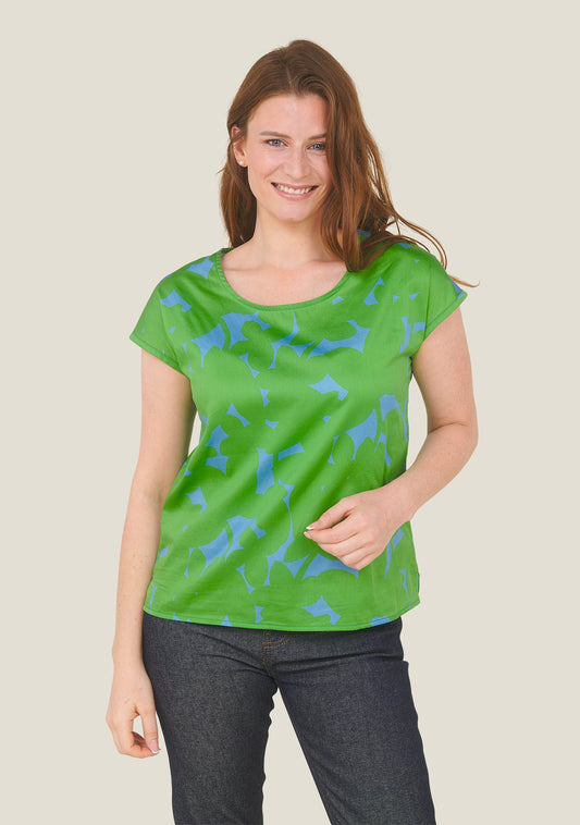 BLOUSE TOKIO OMBRES VERT