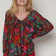 BLOUSE TONCE PIGMENT MULTICOLORE