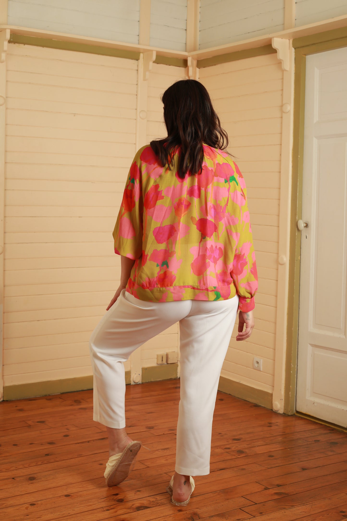 BLOUSE TONCE JOUR D'ÉTÉ ROSE